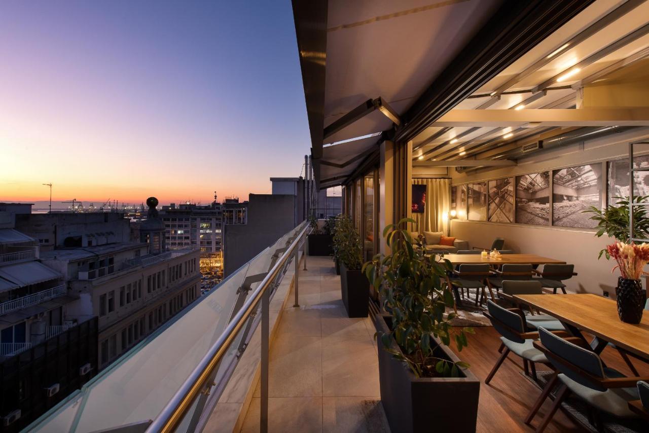 塞萨洛尼基s精品酒店 外观 照片 The rooftop bar at the hotel